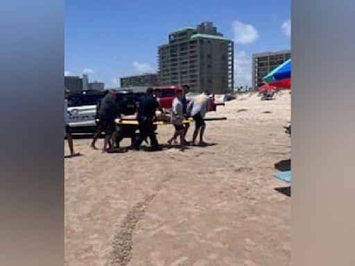 2 bitten by shark off Texas island as beachgoers celebrate July 4th