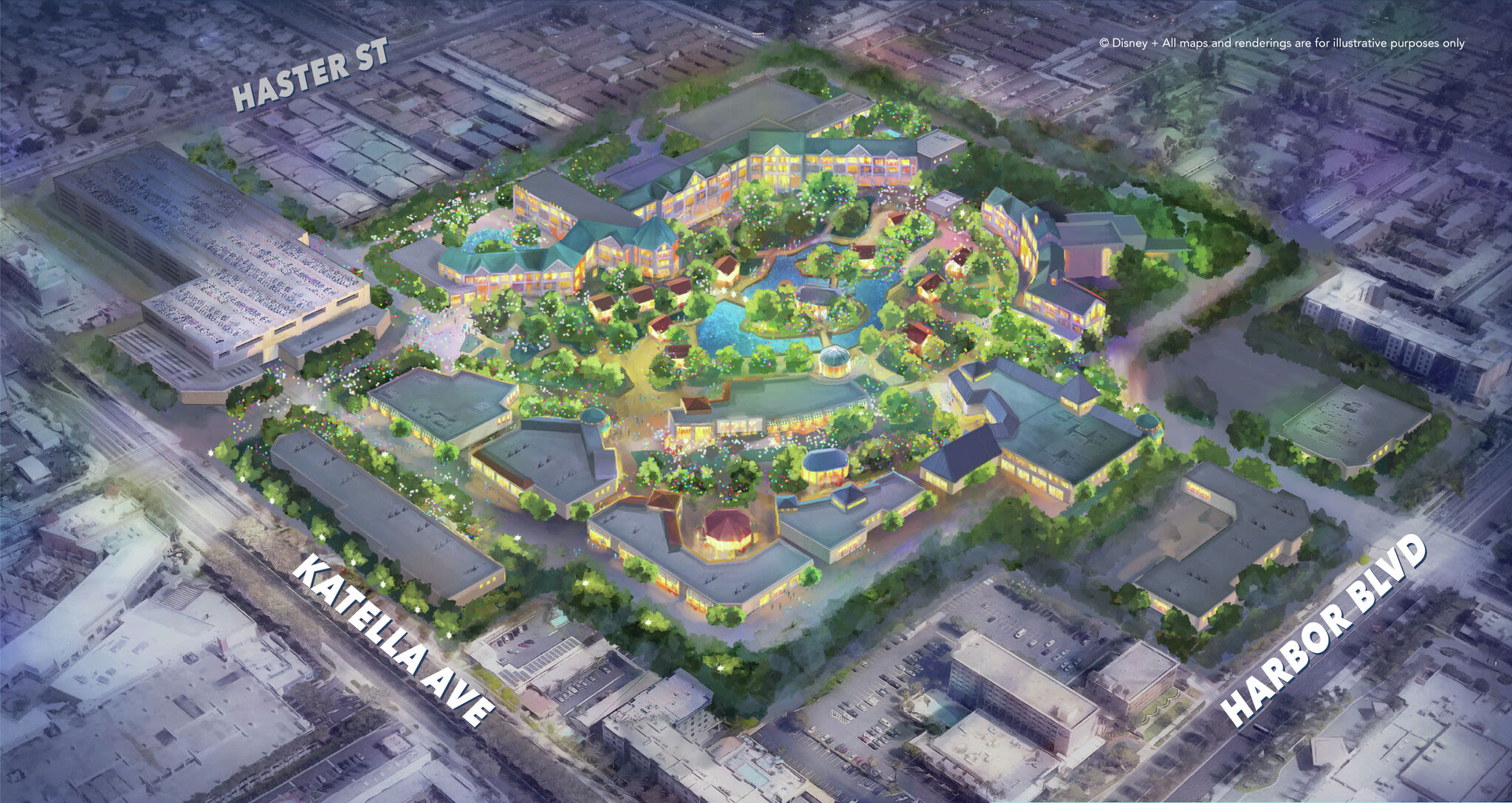 Maps show how Disneyland's massive expansion may change the park