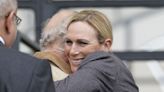 Zara Tindall wraps her arms around Charles as pair share heartwarming embrace