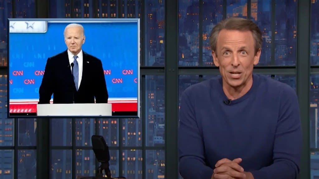 Seth Meyers Roasts Biden’s ‘More Sleep Plan’ to Calm Fitness Concerns | Video