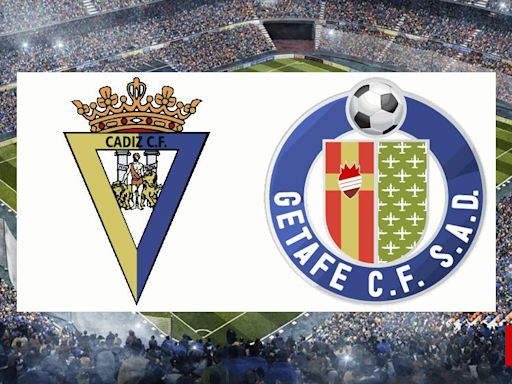 Cádiz vs Getafe: estadísticas previas y datos en directo | LaLiga EA Sports 2023/2024