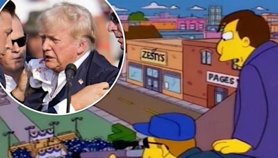 Retiran episodio de Los Simpson tras intento de atentado a Trump