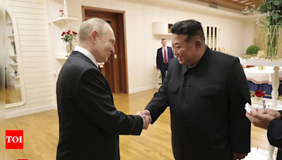 North Korea's Kim and Russia's Putin vow deeper ties on Korean liberation day - Times of India