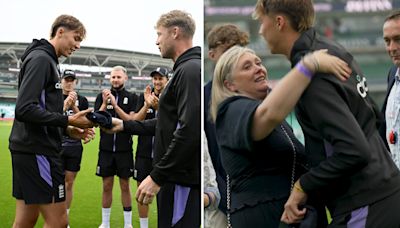 Freddie Flintoff reduces England star's mum to tears with incredible speech