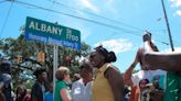 Georgia city honors Ahmaud Arbery with street sign