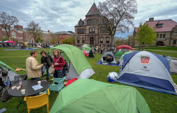 Brown University protesters agree to clear encampment. In exchange, Brown will vote on divestment.