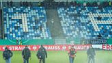 Water-logged pitch: German Cup game Saarbrücken v Gladbach postponed