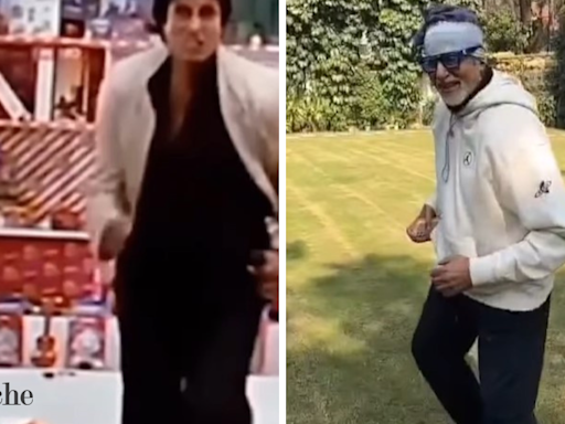 Amitabh Bachchan shares 'still running for work' video with Agneepath flashback