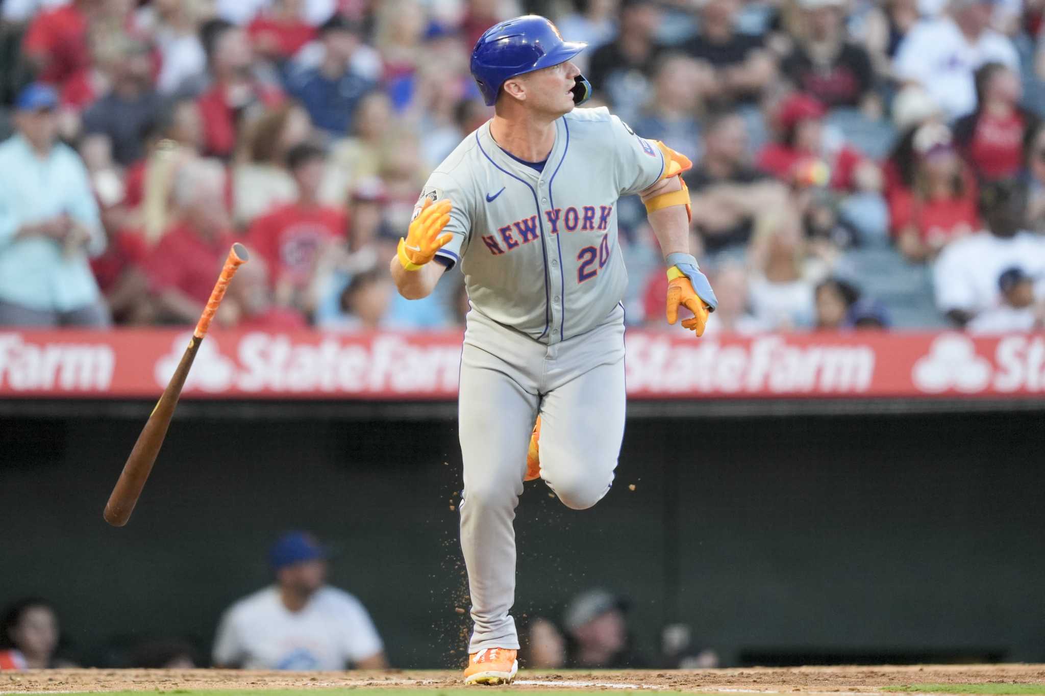 Pete Alonso homers and newcomer Paul Blackburn strikes out 6 for Mets in 5-1 victory over Angels