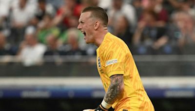 Jordan Pickford makes England history in clash with Denmark