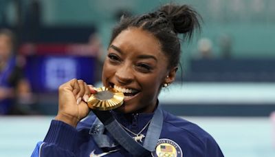 How much did Simone Biles make at the Olympics?