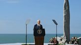 Biden Warns Of Threat To Democracy At Iconic Pointe Du Hoc WWII Site In Normandy