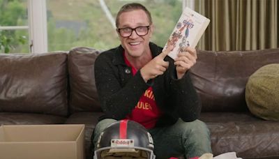 Watch Devon Sawa Unbox Nostalgic Items from His 30-Year Film Career (Exclusive)