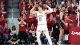 WATCH: Indiana guard ejected for dirty elbow on Max Klesmit after torrid stretch