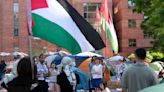 GWU protest enters day 9 after campus police cut down Palestinian, American flags - WTOP News