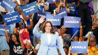 Kamala Harris video appears to show people leaving rally mid-speech