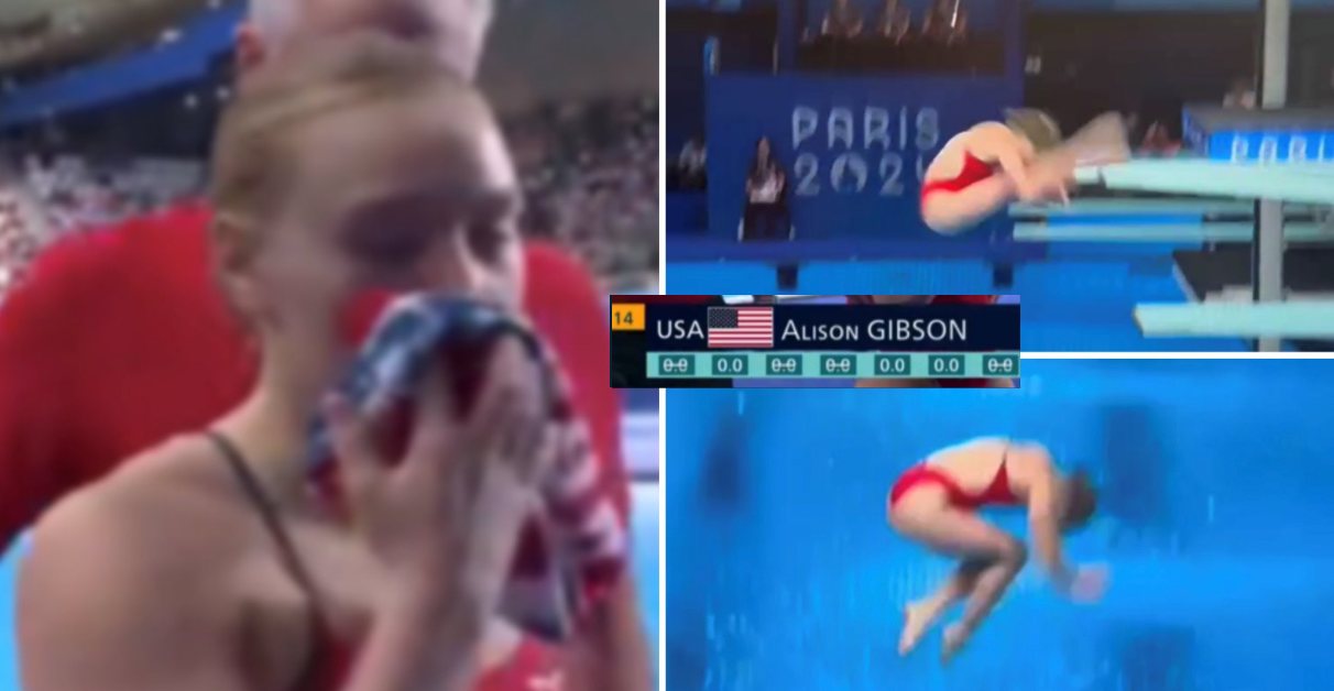 USA star suffers shocking score of 0.0 in the 3-metre springboard after nightmare dive