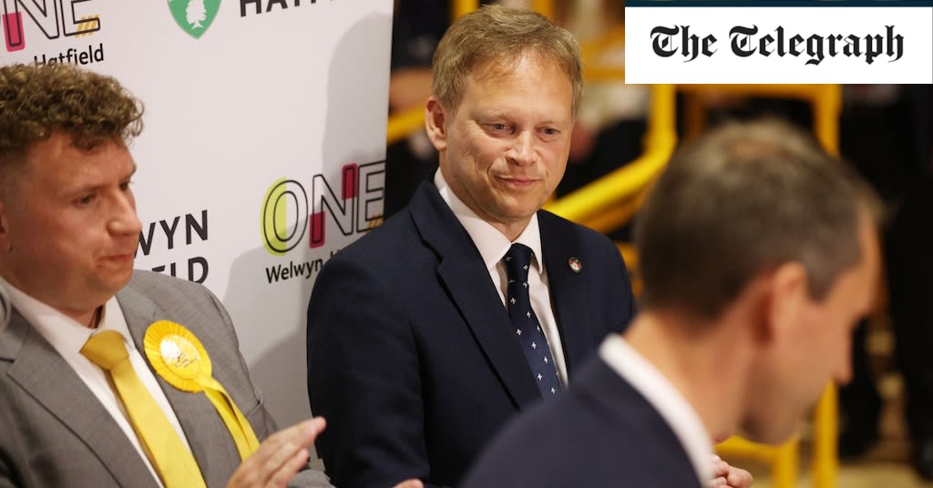 Grant Shapps reminds Welwyn Hatfield of his many Cabinet posts as he loses his seat