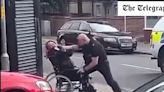 Watch: Police officer ‘punches man in wheelchair who spat at him’