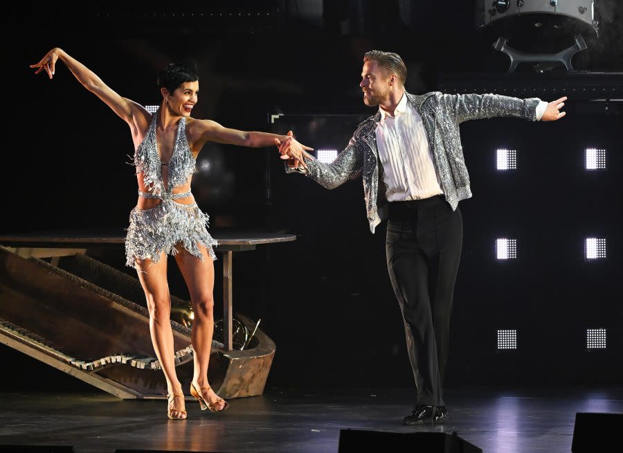 See the Stunning Photos of Hayley Erbert Returning to Tour With Derek Hough