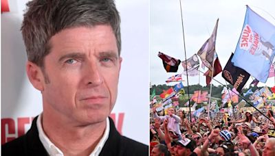 Noel Gallagher arremetió contra el público “woke” en Glastonbury: “Pequeños idiotas agitando banderas”