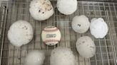 13,000 without power in San Marcos, baseball-size hail hits Central Texas