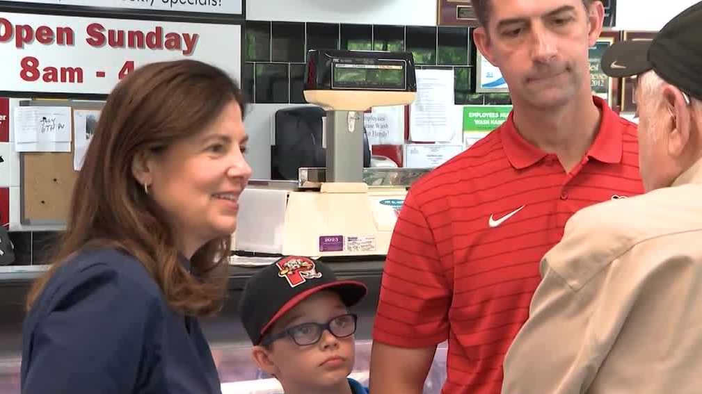 US Sen. Cotton joins Ayotte for veterans event in New Hampshire