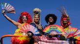 Gay pride parade-goers in Sao Paulo reclaim Brazil's national symbols