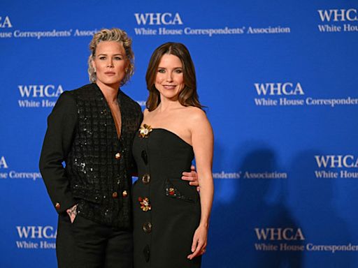 Sophia Bush and Ashlyn Harris make red carpet debut after actress comes out as queer