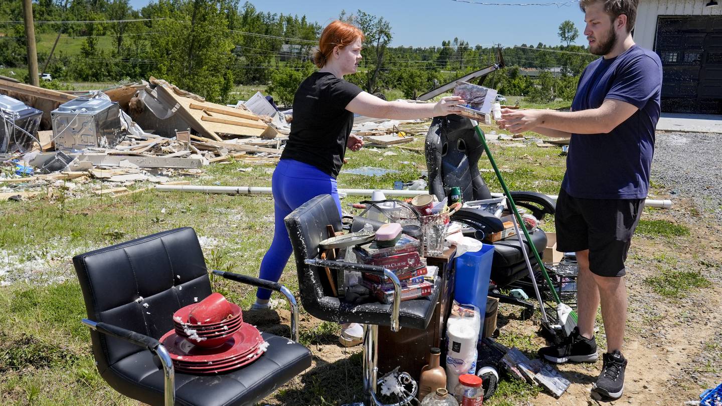 Kentucky families struggling after being hit for a second time by a tornado in the same locations