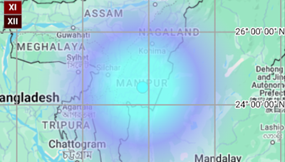 Earthquake of magnitude 4.5 jolts Manipur