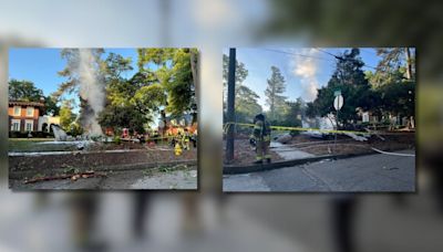 Plane crashes in front yard of east Georgia home