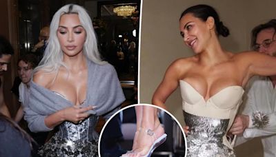 Kim Kardashian shares behind-the-scenes snaps of her ‘extreme’ Met Gala 2024 corset and ‘invisible’ heels