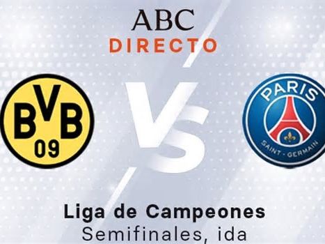 Borussia Dortmund - PSG, estadísticas del partido de Champions, ida de semifinales