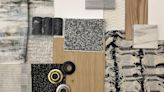 Jessica Shaw creates ‘beautiful tension’ with her mix of fringed fabric, metallic meshes and plaster wallcoverings