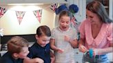 Prince George, Princess Charlotte and Prince Louis Bake Jubilee Cupcakes with Mom Kate Middleton!