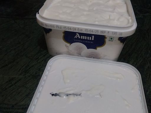 Noida woman finds centipede inside Amul ice-cream tub