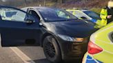 Electric car driver feared for his life after Jaguar ‘went rogue’ on motorway