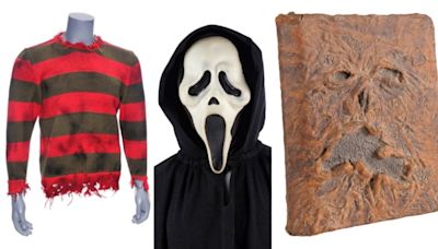 Going once, going frights: Iconic horror costumes and props go to auction