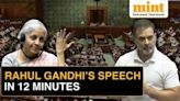 Rahul Gandhi Compares BJP to Mahabharata's 'Chakravyuh' in Lok Sabha