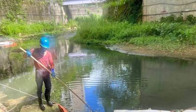 中油地下管線破損外洩影響大武崙溪 基市府裁罰