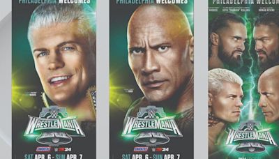 WrestleMania 40 banners up for auction: How to bid on the WWE memorabilia