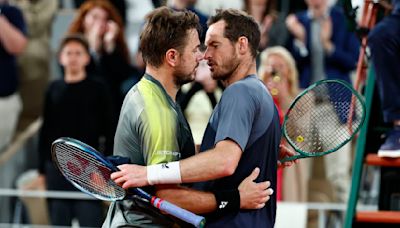 ‘We’re getting closer to the end:’ Stan Wawrinka and Andy Murray share ‘emotional’ French Open embrace following Swiss’ win