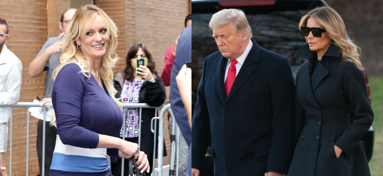 Donald Trump Trolled Over Alleged Nickname For Stormy Daniels: 'I Wonder If He Calls Melania That'