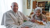 Pope visits immigrant father's hometown for birthday party