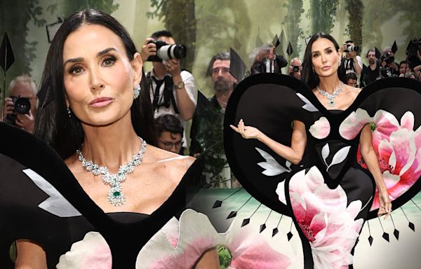 Demi Moore Makes an Unforgettable 2024 Met Gala Comeback