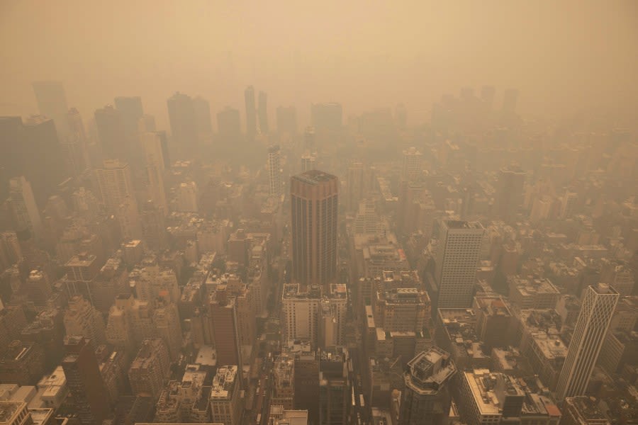 New York City gears up for potential wildfire impact on air quality