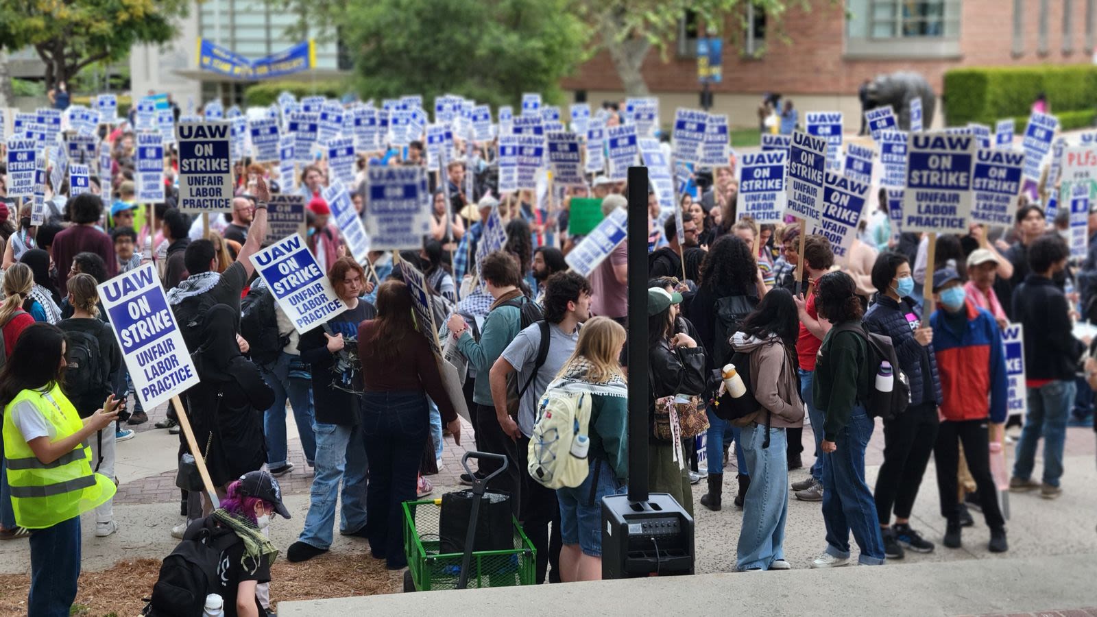 “All workers should take action”: University of California strike against genocide expands to UCLA and UC Davis