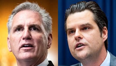 Kevin McCarthy-Matt Gaetz feud heats up months after the former speaker's ouster