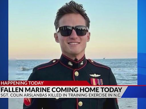 LIVE: Procession for Marine from Missouri killed in training
